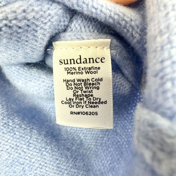 Sundance Tulla Cardigan Size Large NEW Extrafine Merino Wool Classic Timeless - Picture 7 of 7